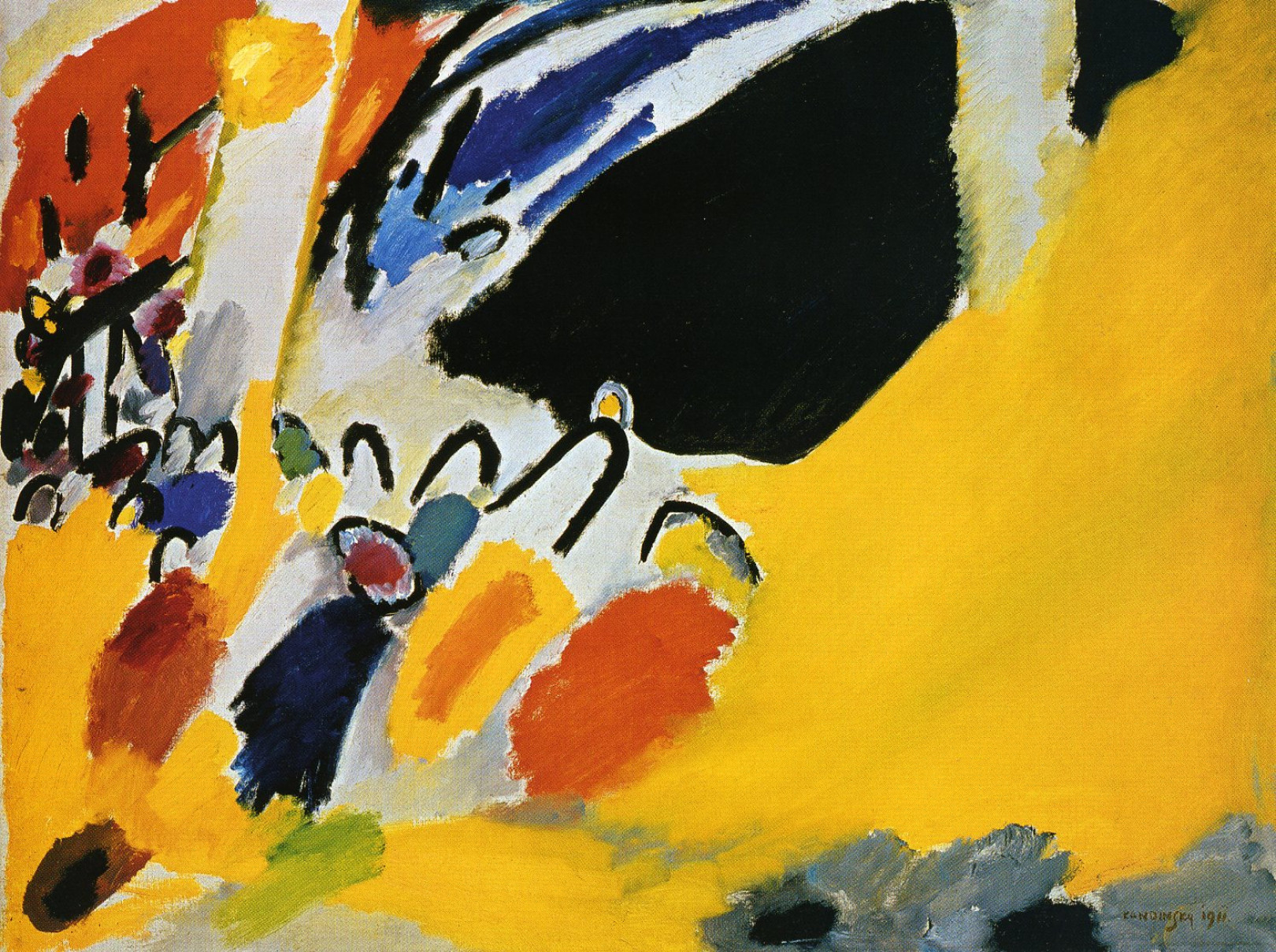 Impression III, de Vassily Kandinsky