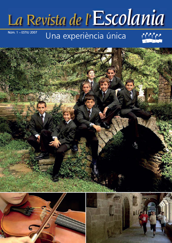 La revista de l&rsquo;Escolania - N&uacute;mero 01